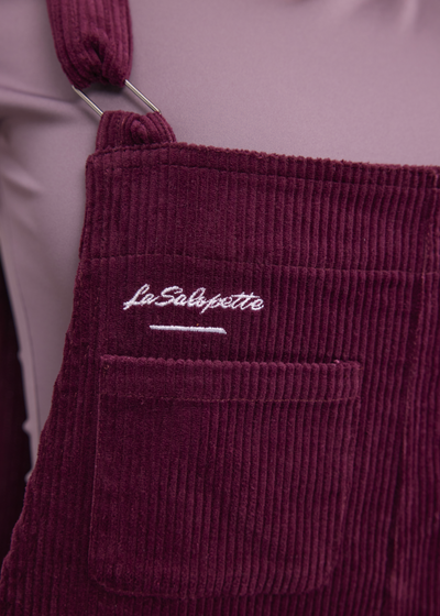 Outfit Femme Velours Bordeaux