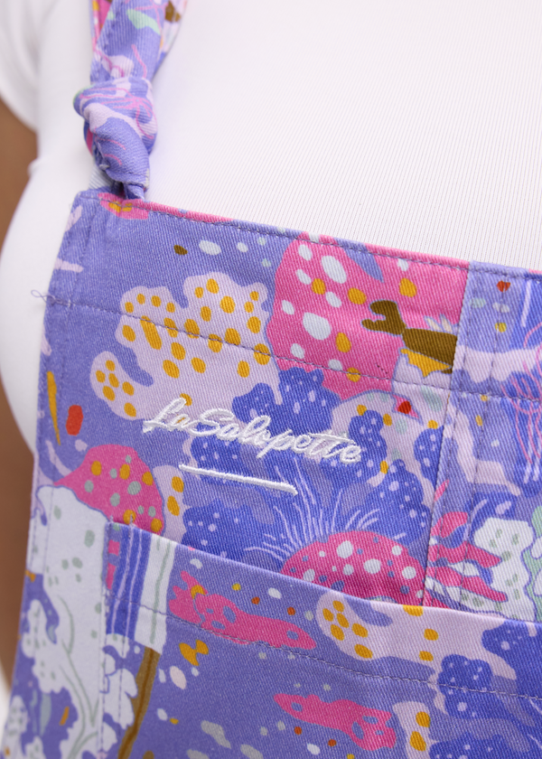 Salopette Coton avec Logo