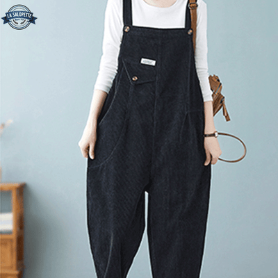 Salopette Douce Noir