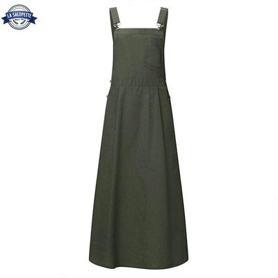 Robe Salopette Verte Hiver