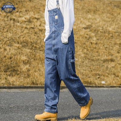 Salopette à Rayures Masculin