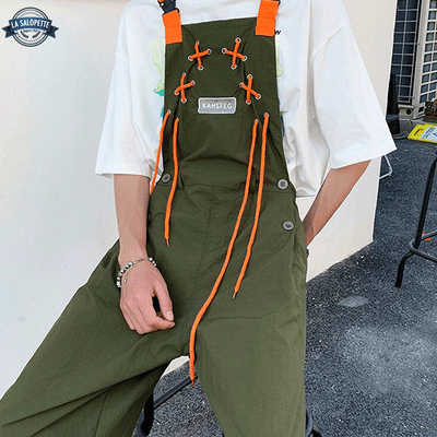 Salopette avec Lacet Orange