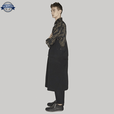 Salopette Noire Haut de Gamme