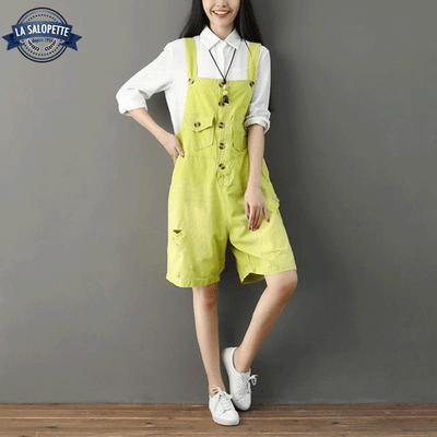 Salopette Short Jaune