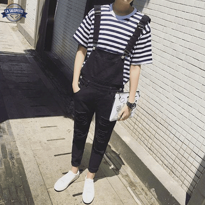 Salopette Unie d'Écolier