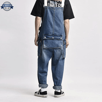 Sarrau en Jean Bleu Foncé