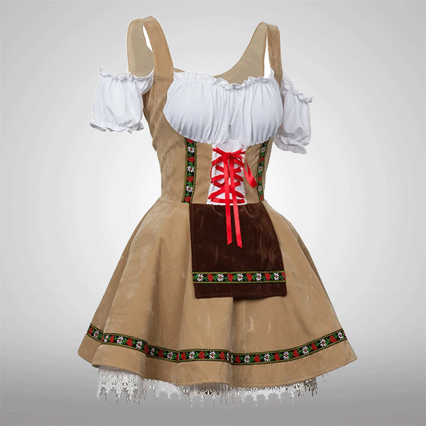 Traje Tradicional Oktoberfest Dirndl