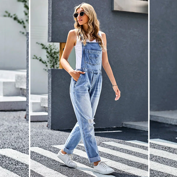 Pantalones de Peto Ajuste Regular