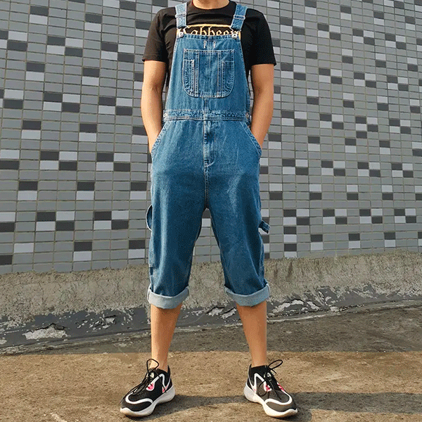 Peto Corto Azul de Gran Talla
