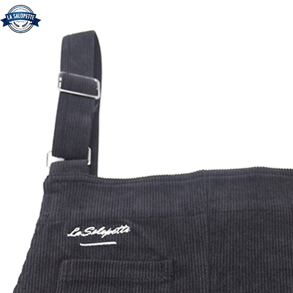 Peto Vintage Negro Pana Canelada