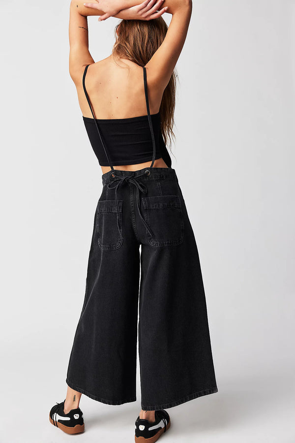Peto Wide Pants Raven