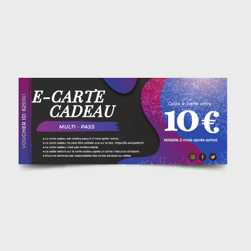 Tarjeta regalo La Salopette®