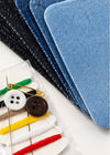 Kit de reparación con parches y costura