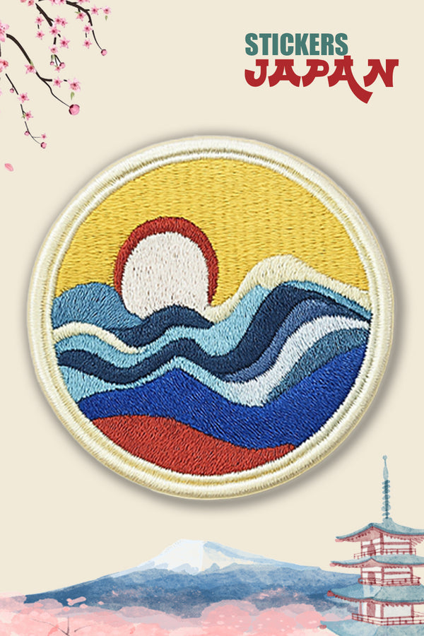 Parche Termoadhesivo Hokusai