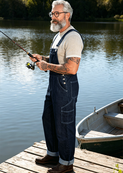 Salopette Denim Pêcheur