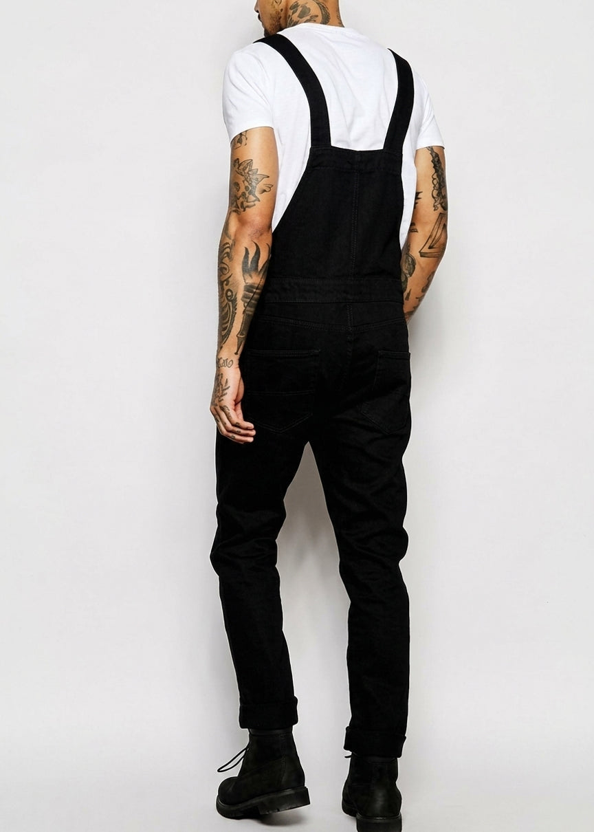 Salopette Homme Noir Jean