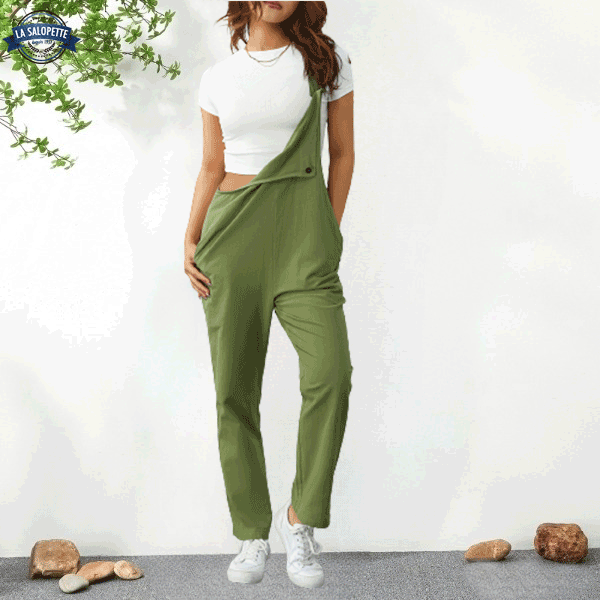 Vestido de Peto Verde Oliva