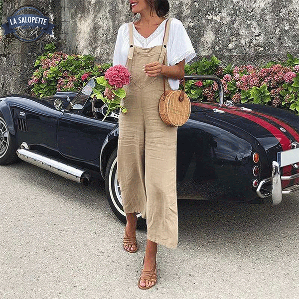 Salopette Beige