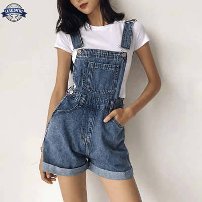 Pantalones Cortos<br> Vaqueros Azul Electra
