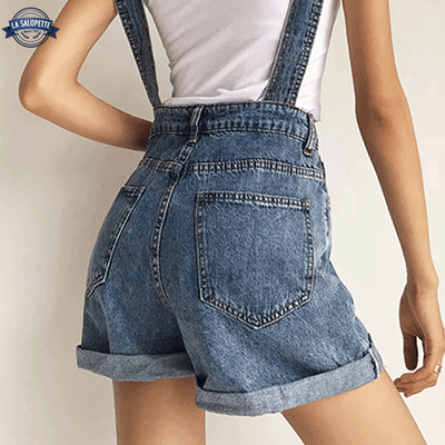 Pantalones Cortos<br> Vaqueros Azul Electra
