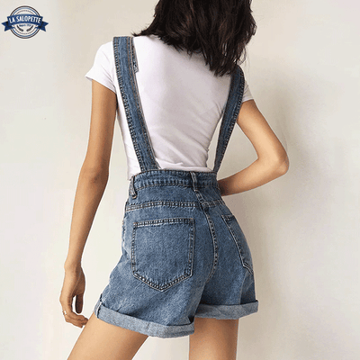 Pantalones Cortos<br> Vaqueros Azul Electra