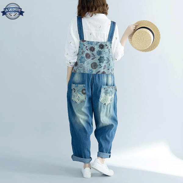 Peto de Vaquero Grande con Flor Arabe