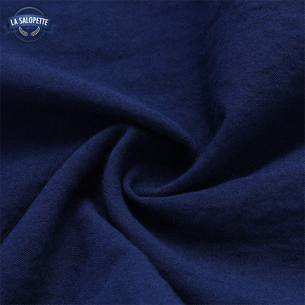 Peto vintage Mujer Hippie Azul Marino