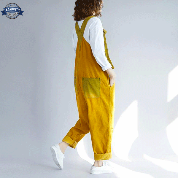 Plastron Jean Jaune