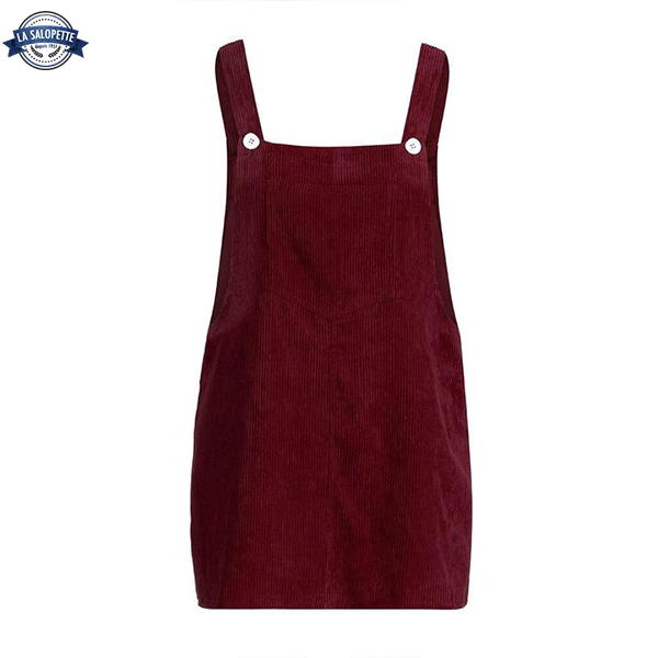 Robe Salopette en Velours