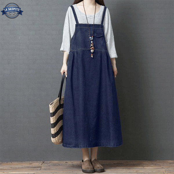 Vestido de Peto Jean Long Noukon