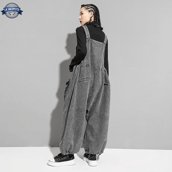 Peto de Vaquero Mujer Gris Toshima