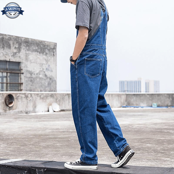Peto de Trabajo Azul de Obra