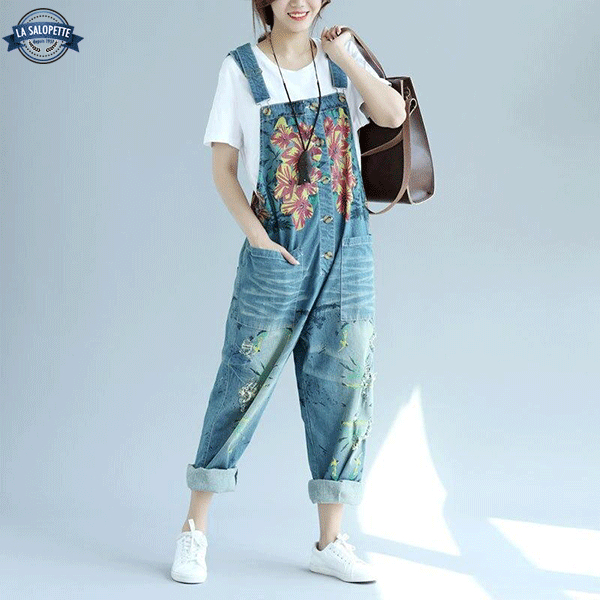 Peto de Vaquero Babero Flores