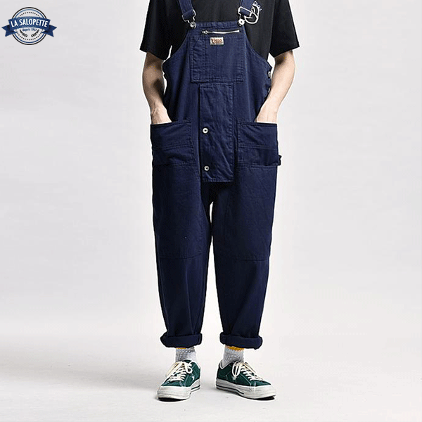 Peto de Trabajo Hombre Azul Marino