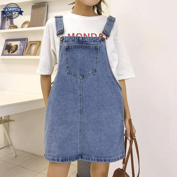 Falda de Peto en Lyo Jeans Mujer