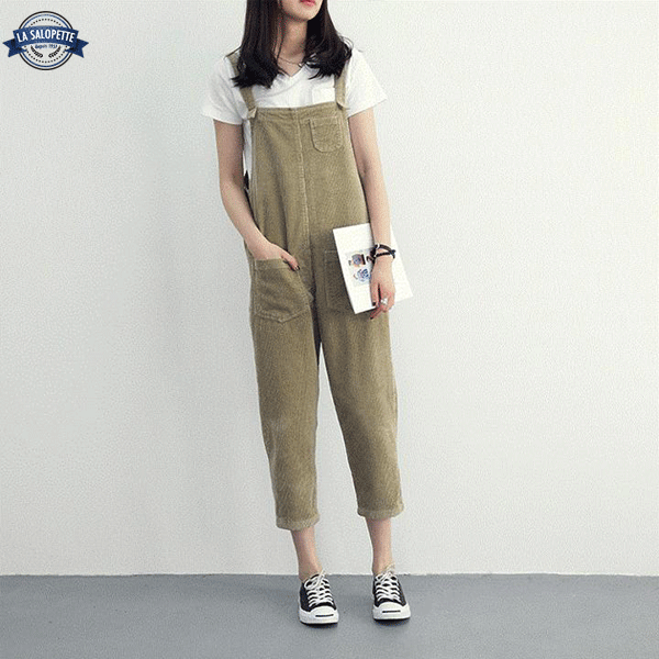Peto Vintage Terciopelo Caqui