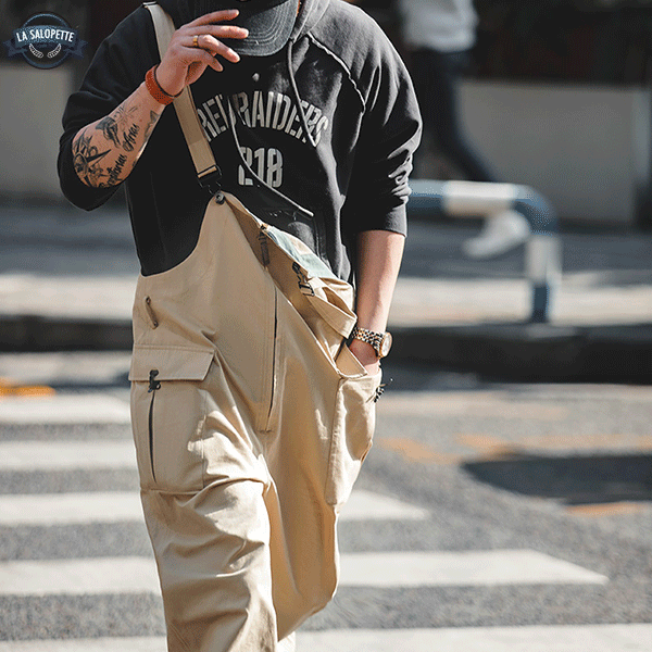 Peto de Trabajo Beige Extragrande