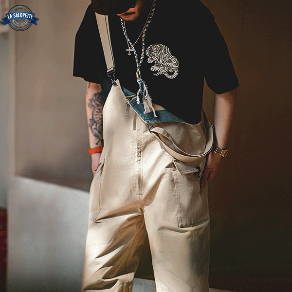 Peto de Trabajo Beige Extragrande