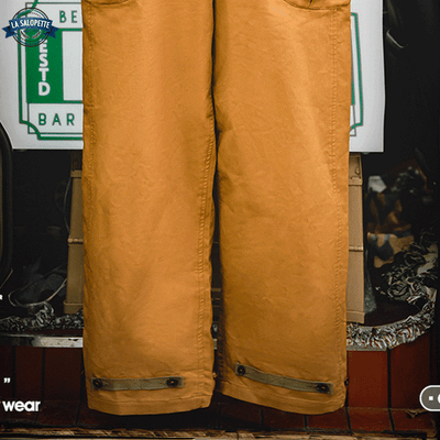 Salopette Pantalon Camel