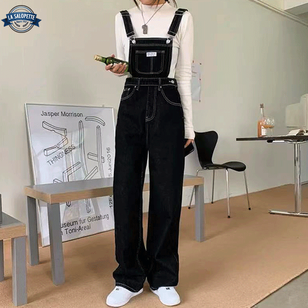 Peto de Vaquero Pantalones Acampanados