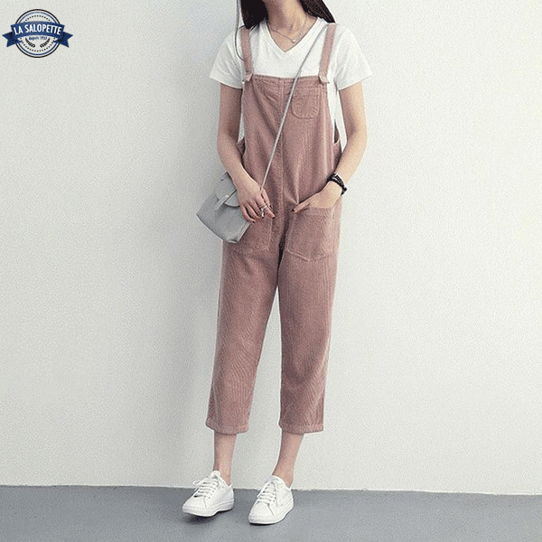 Peto Vintage Terciopelo Rosa Caramelo