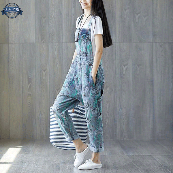 Tablier Jean Bleu