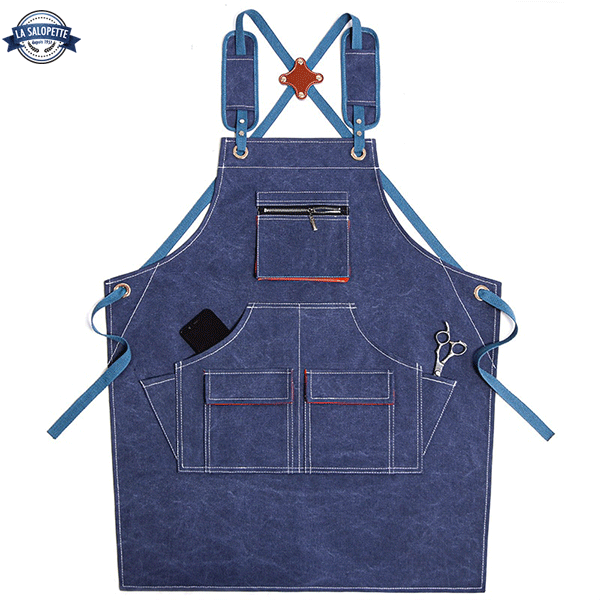 Delantal de Cocina Azul