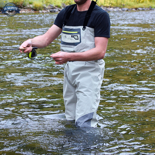 Botas de Pesca Con Trucha